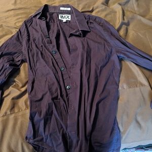 Purple Button Down